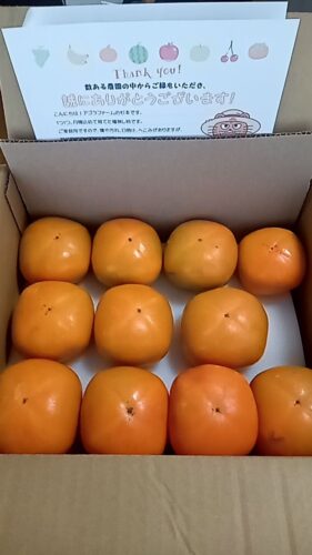【たねなし柿】クセのない濃厚な甘み　和歌山産【良品ご家庭用】 photo review